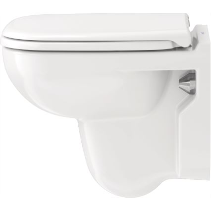Duravit 22110900002 - Hangend toilet D-CODE keramiek/glanzend wit