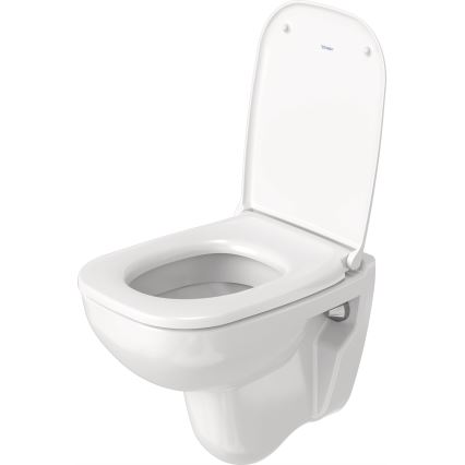 Duravit 22110900002 - Hangend toilet D-CODE keramiek/glanzend wit