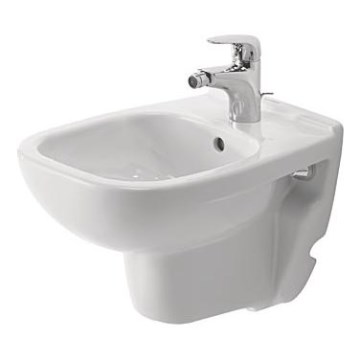 Duravit 22371500002 - Hangend bidet D-CODE keramiek/glanzend wit