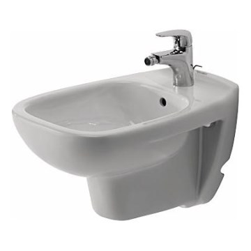 Duravit 22571500002 - Hangend bidet D-CODE keramiek/glanzend wit