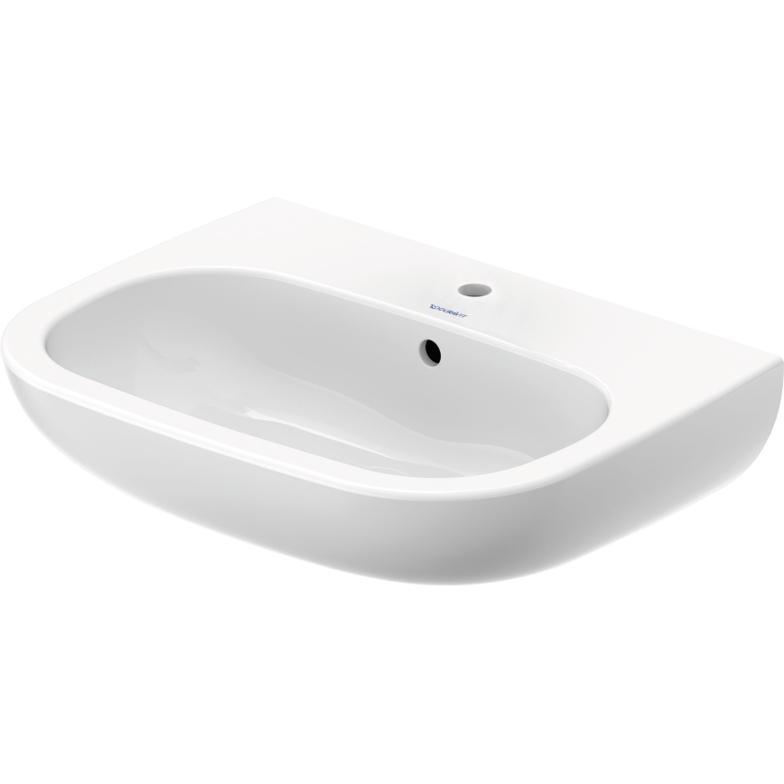 Duravit 23106000002 - Wandgemonteerde wastafel D-CODE 60x46 cm keramiek/glanzend wit