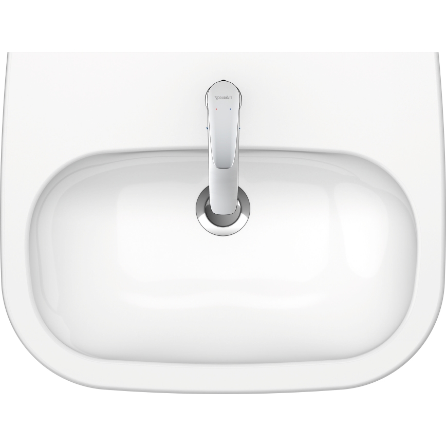 Duravit 23106000002 - Wandgemonteerde wastafel D-CODE 60x46 cm keramiek/glanzend wit