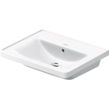 Duravit 2367600060 - Wandgemonteerde wastafel D-NEO 60x48 cm keramiek/glanzend wit