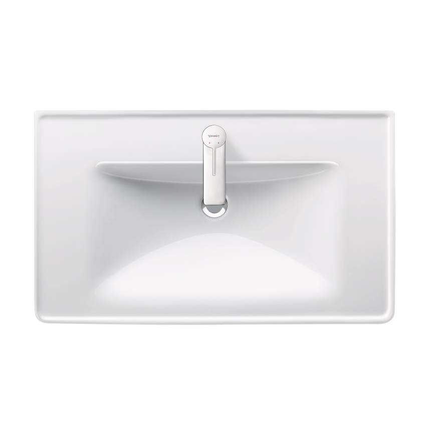 Duravit 2367800000 - Wandhangende wastafel D-NEO 80x48 cm keramiek/glanzend wit