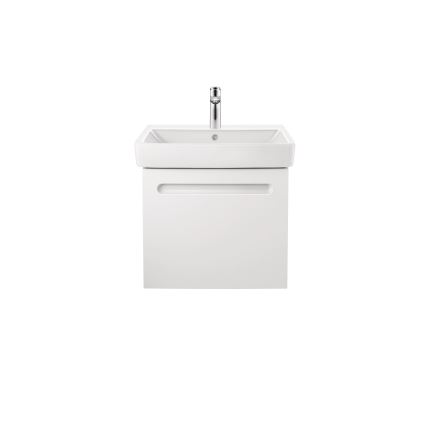 Duravit 23756500002 - Lavabo mural D-NEO 65 x 46 cm en céramique, blanc brillant