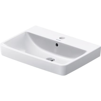 Duravit 23756500002 - Lavabo mural D-NEO 65 x 46 cm en céramique, blanc brillant
