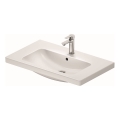 Duravit 23998000002 - Wandgemonteerde wastafel D-CODE 80 x 48 cm, keramiek, hoogglans wit