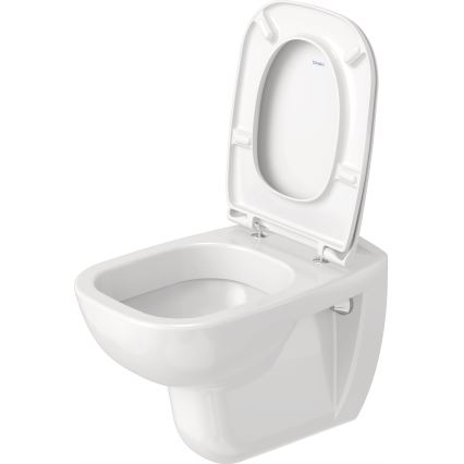 Duravit 45350900A1 - Hangend toilet met SoftClose-zitting D-CODE, keramiek, glanzend wit