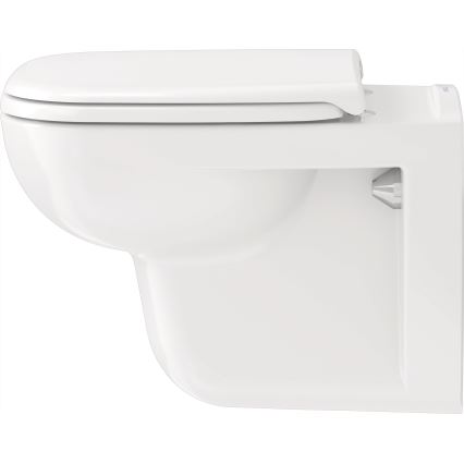 Duravit 45351900A1 - WC suspendu avec abattant D-CODE, céramique / blanc brillant