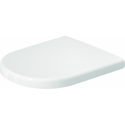 Duravit 49030900B2 - WC suspendu D-CODE avec abattant, céramique / blanc brillant