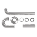Duravit 50260000 - Siphon universel pour lavabo, chrome brillant