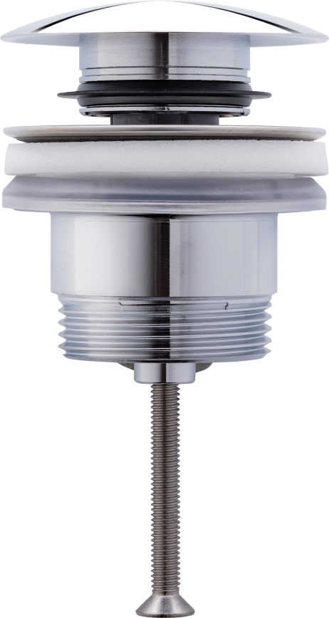 Duravit 50521000 - Wastafelafvoer PUSH-OPEN Ø 6,3 cm glanzend chroom