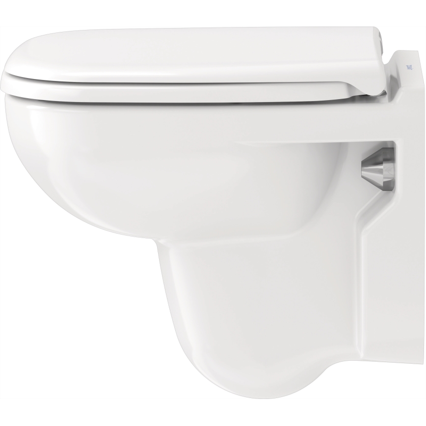 Duravit 67390099 - SoftClose-toiletzitting D-CODE 35 x 43,8 cm, wit
