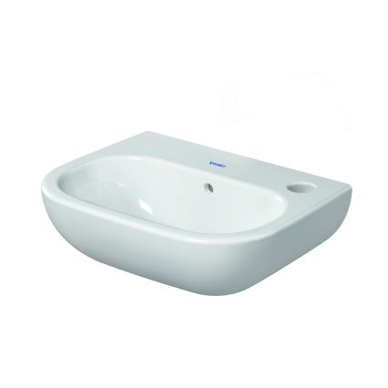 Duravit 7053600082 - Lavabo suspendu D-CODE 36x27 cm céramique/blanc brillant