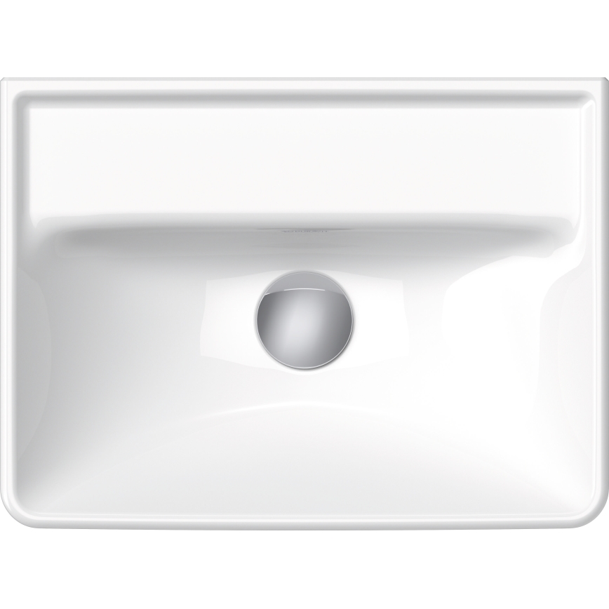 Duravit 738450070 - Wandhangend wastafel D-NEO 45 x 33,5 cm, keramiek/glanzend wit