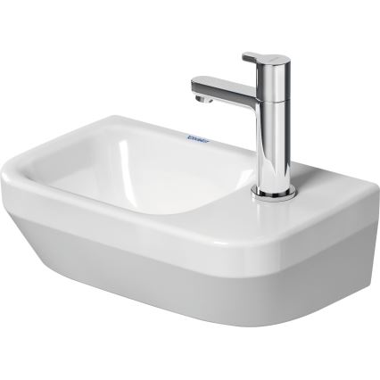 Duravit 7453600412 - Hangend wastafel D-NEO 36x22 cm keramiek/glanzend wit