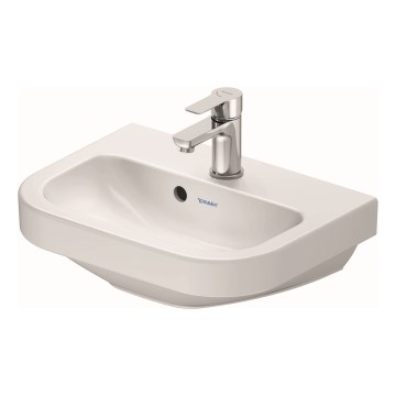 Duravit 7484500002 - Wandhangende wastafel D-CODE 45 x 33,5 cm keramiek/glanzend wit