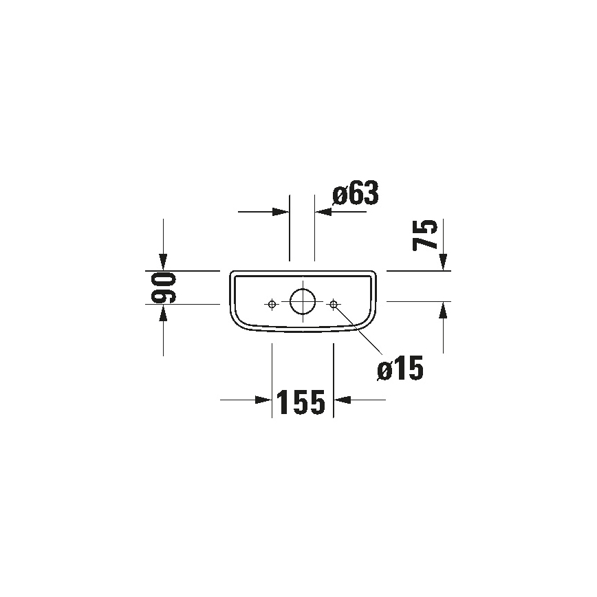Duravit 927000004 - Spoelreservoir voor wc D-CODE 6/3 l keramiek/wit