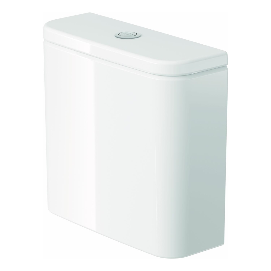 Duravit 9530000852 - Réservoir de chasse pour WC D-CODE 4,5/3l céramique/blanc