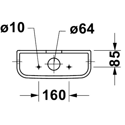 Duravit 9530000852 - Réservoir de chasse pour WC D-CODE 4,5/3l céramique/blanc