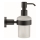 Duravit 99164600 - Wandgemonteerde zeepdispenser D-CODE 390 ml melkglas/mat zwart