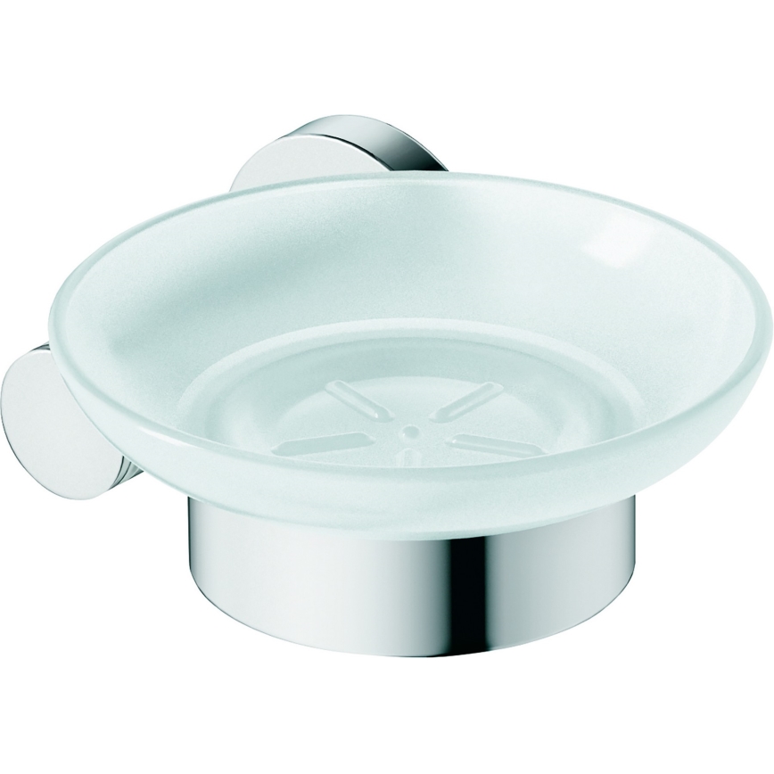 Duravit 99181000 - Porte-savon mural D-CODE, version droite, finition chrome brillant