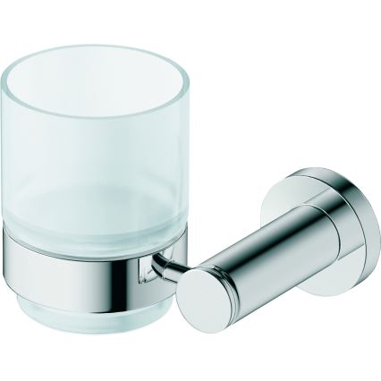 Duravit 99191000 - Porte-brosses à dents mural D-CODE, version gauche, chrome brillant