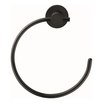 Duravit 99214600 - Porte-serviettes mural D-CODE noir mat