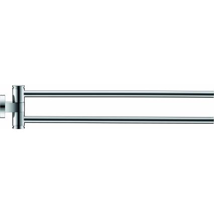 Duravit 99221000 - Wandgemonteerde handdoekhouder D-CODE 44,7 cm glanzend chroom