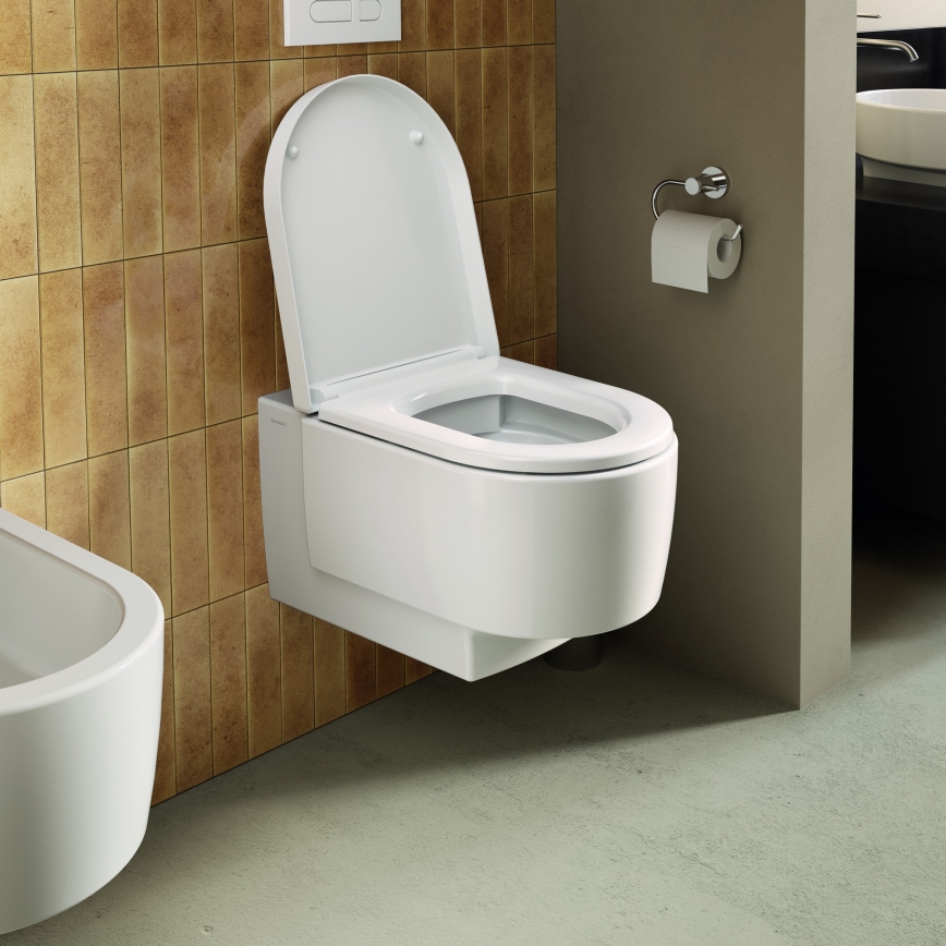 Duravit 99261000 - D-CODE wc-rolhouder, glanzend chroom