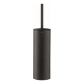 Duravit 99284600 - Brosse WC sur pied D-CODE noir mat