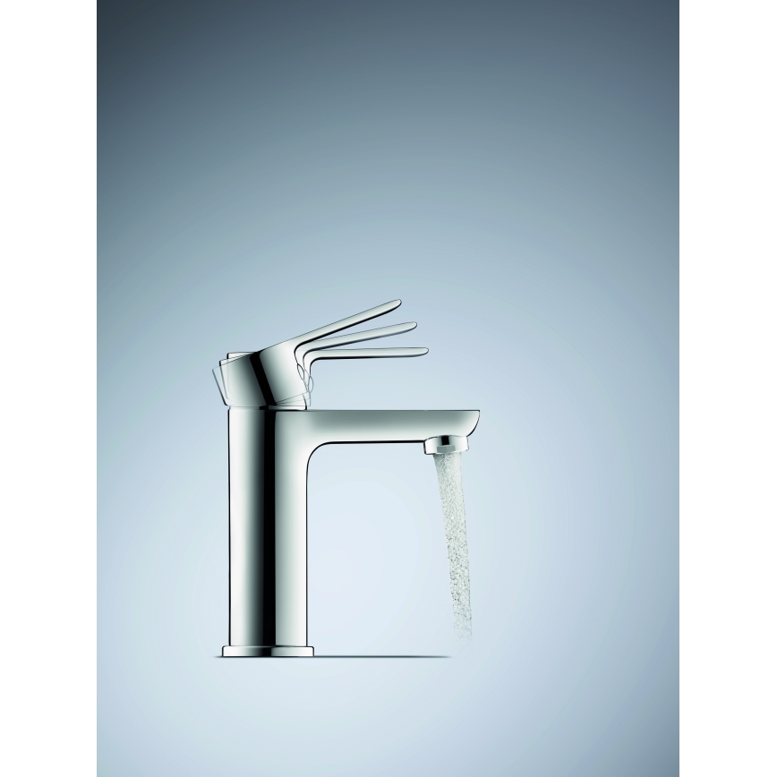 Duravit DC1023002010 - Wastafelmengkraan D-CODE glanzend chroom
