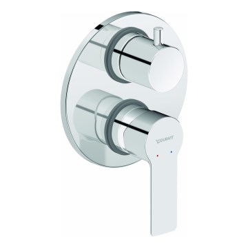 Duravit DC5210008010 - D-CODE inbouw douchemengkraan, glanzend chroom