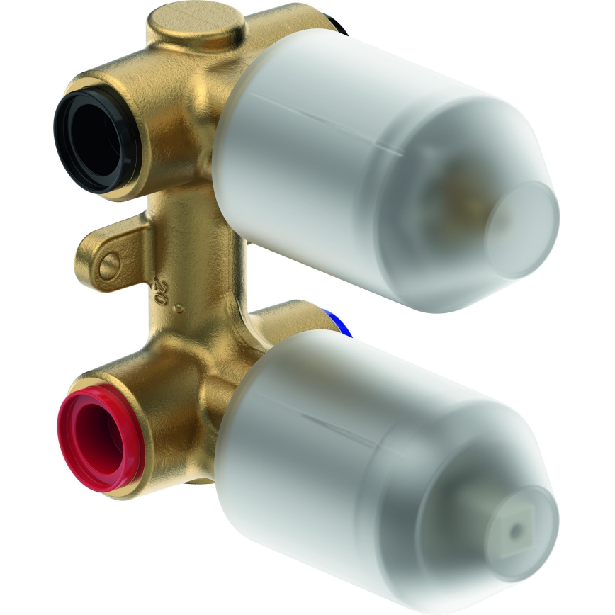 Duravit DC5210008010 - D-CODE douchemengkraan voor inbouw, glanzend chroom