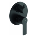 Duravit DC5210008046 - Mitigeur de douche pour installation encastrée D-CODE noir mat