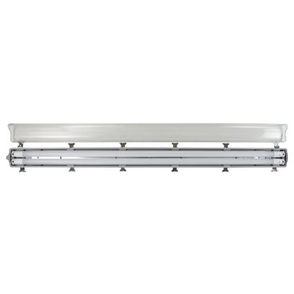 e2 elektro -LED Luminaire fluorescent technique CLASSIC-POWER 2xG13/18W/230V 4000K 126,8 cm IP65
