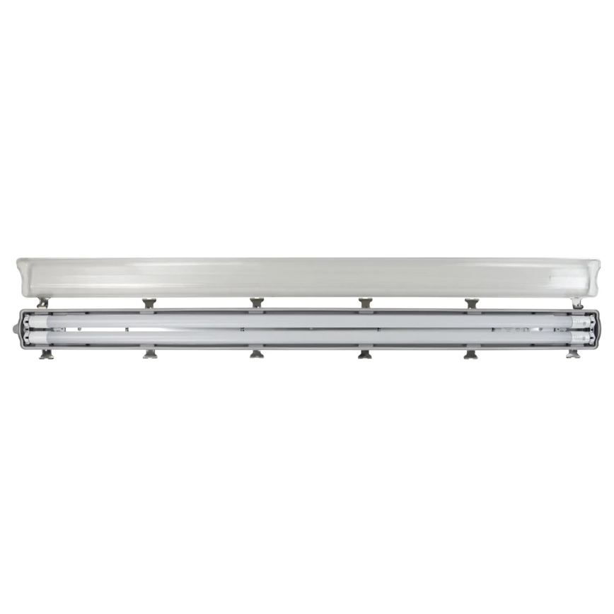 e2 elektro - LED-technisch TL-armatuur CLASSIC-POWER 2xG13/18W/230V 4000K 126,8 cm IP65
