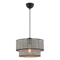ECHO Hanglamp 1xE27/60W/230V grijs/zwart