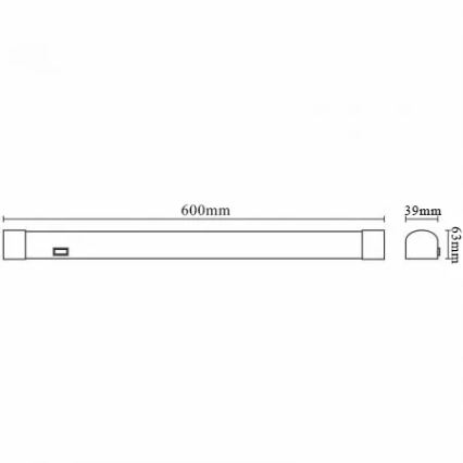 Éclairage de miroir LED salle de bain LED/15W/230V 4000K IP44