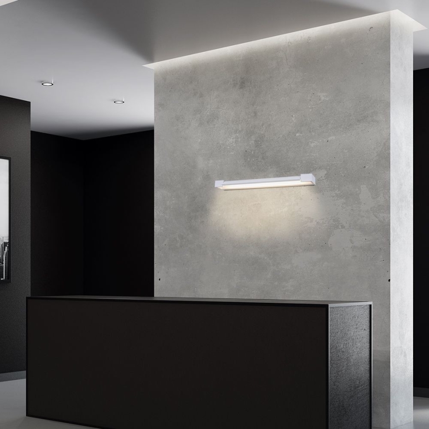 Éclairage de miroir salle de bain LED/16W/230V 3000K IP44 60 cm blanc