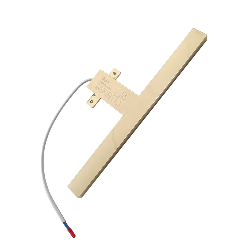 Éclairage de miroir salle de bain LED/5W/230V 4000K 30 cm IP44 or mat