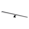 Éclairage de miroir salle de bain SAMOS LED/15W/230V 4000K 90 cm IP44 noir