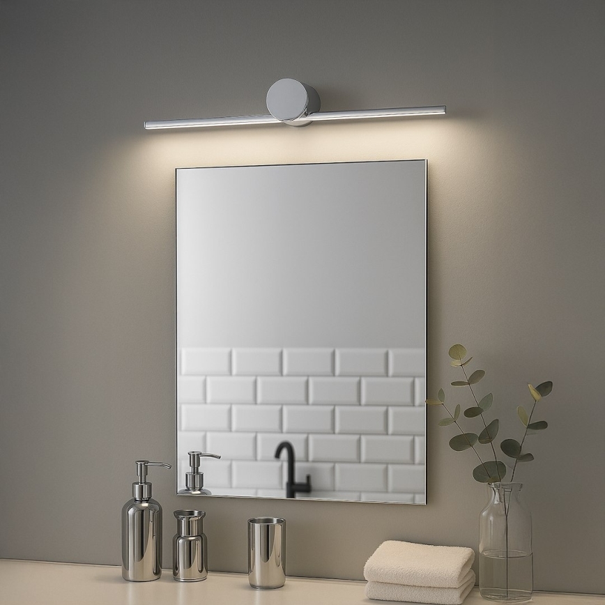 Éclairage LED pour miroir de salle de bain ARTIST LED/6W/230V 40 cm IP44 chrome brillant