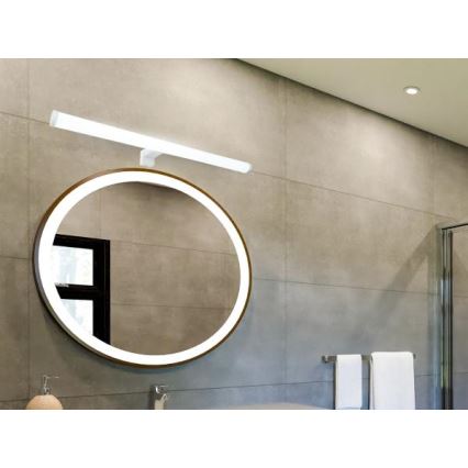 Éclairage LED pour miroir de salle de bains 12W/230V 59,5 cm IP44 blanc
