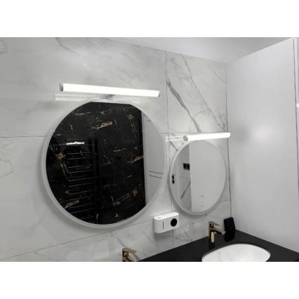 Éclairage LED pour miroir de salle de bains 12W/230V 59,5 cm IP44 blanc