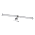 Éclairage LED pour miroir de salle de bains 2 en 1 APA LED/6W/230V 40 cm IP44 chrome brillant