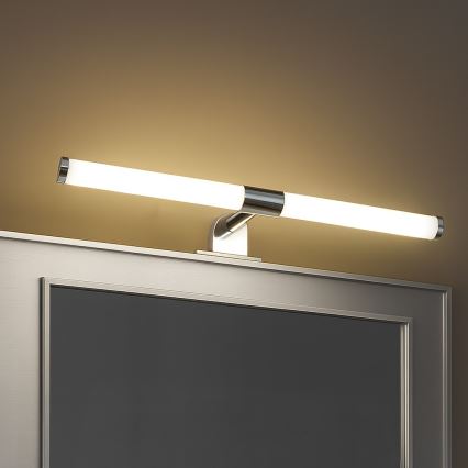 Éclairage LED pour miroir de salle de bains 2 en 1 APA LED/6W/230V 40 cm IP44 chrome brillant