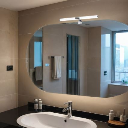 Éclairage LED pour miroir de salle de bains 2 en 1 APA LED/6W/230V 40 cm IP44 chrome brillant