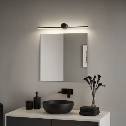 Éclairage LED pour miroir de salle de bains ARTIST LED/9W/230V 60 cm IP44 noir