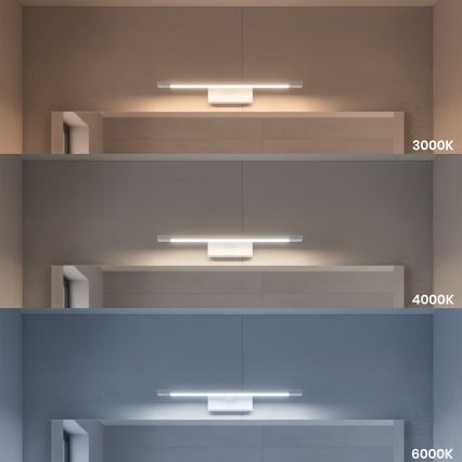 LED Éclairage pour miroir de salle de bains KLIMT LED/8W/230V 3000/4000/6000K 40 cm IP44 blanc